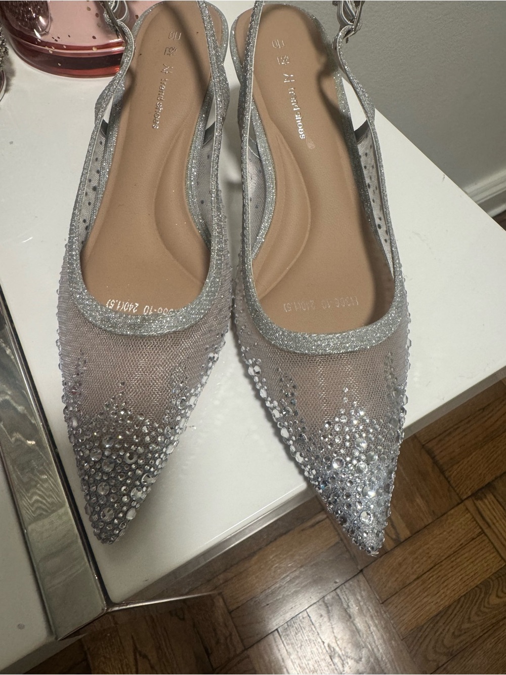 Stylish Bedazzled Heels